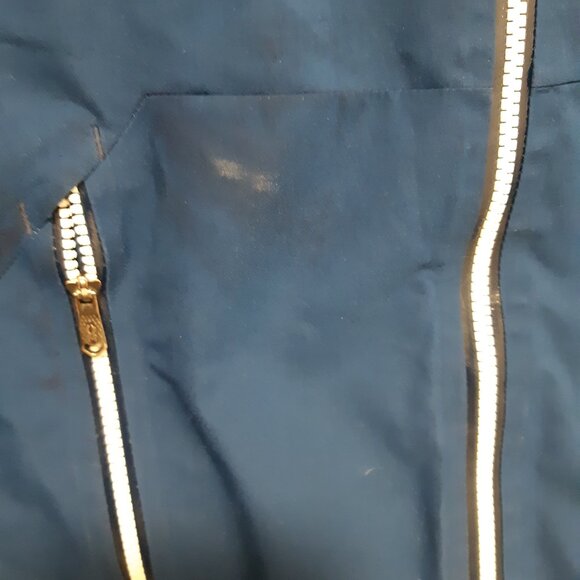 Ladies Royal Blue Spyder gortex ski jacket - no hood - Size 12 - Picture 8 of 14